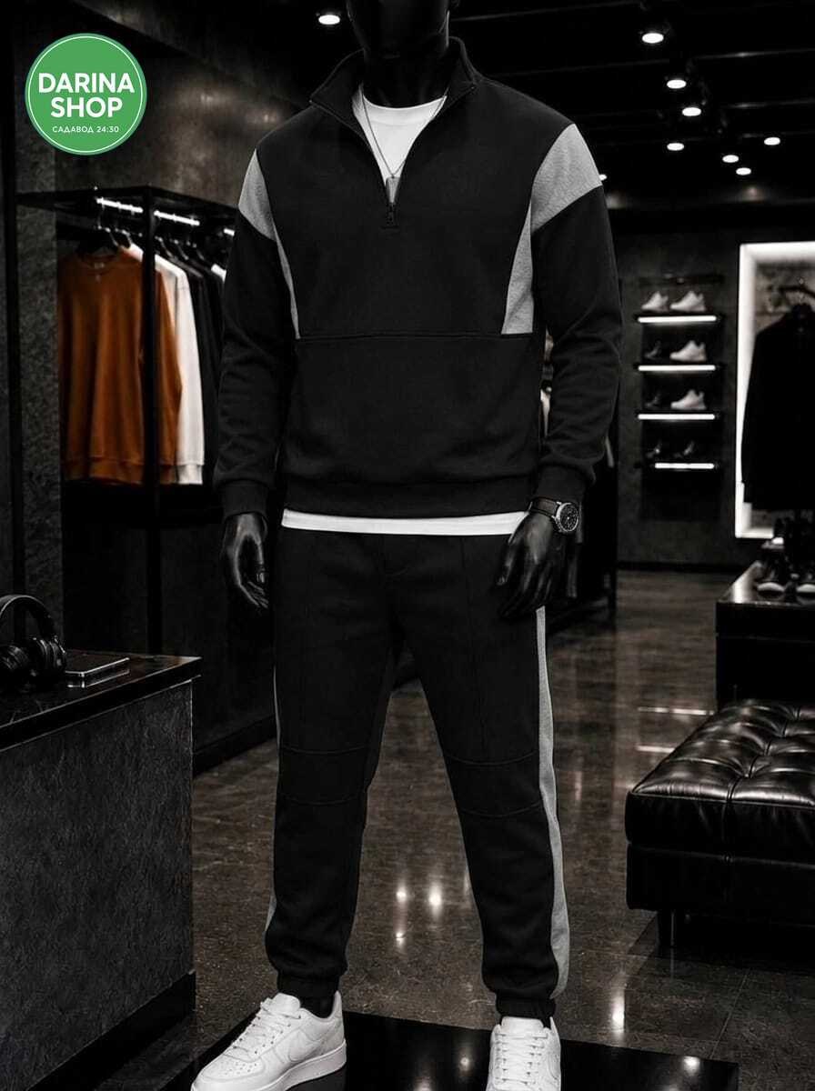 мужские спортивный костюм серый на флисе,спортивные костюмы мужские,костюм спортивный,мужской спортивный костюм на флисе,стильный мужской спортивный костюм
