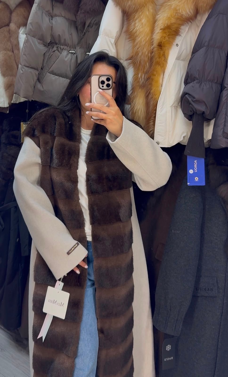 пальто с мехом,пальто с натуральным мехом соболя northfox,пальто с мехом соболя,пальто с норкой,пальто женское с мехом