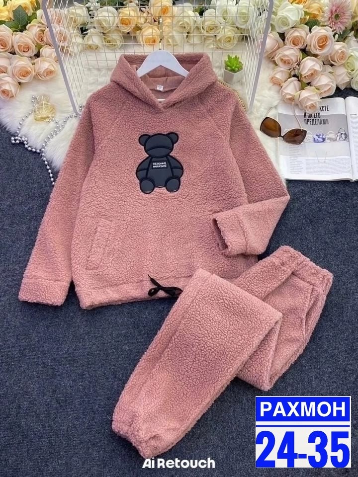 костюм двойка барашек 46-56,костюм спортивный женский,костюм женский,костюм барашка,домашний костюм