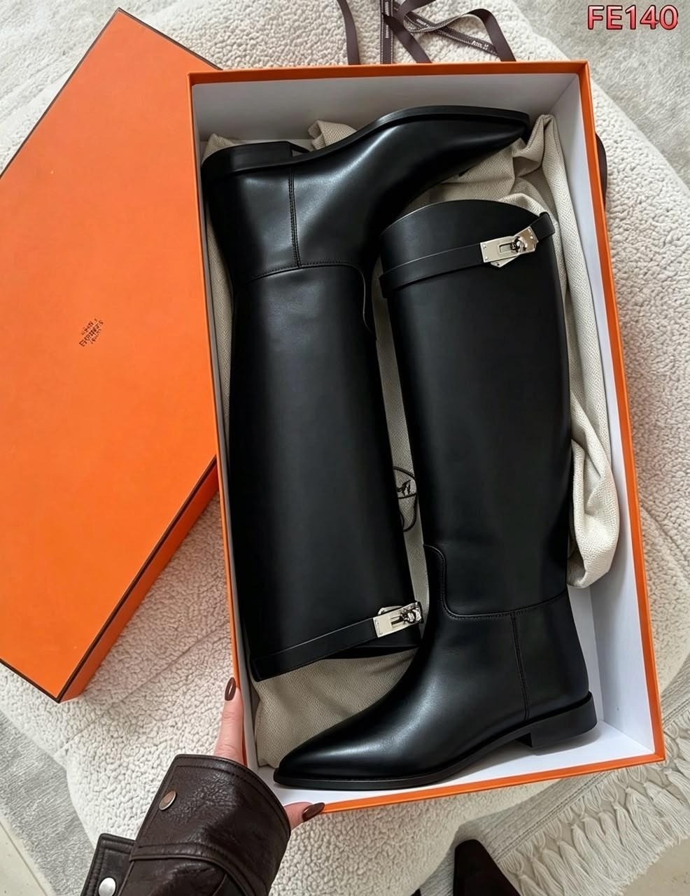 сапоги hermes,сапоги hermes жокейские,сапоги эрмес,сапоги гермес,женские кожаные сапоги hermes чёрного цвета