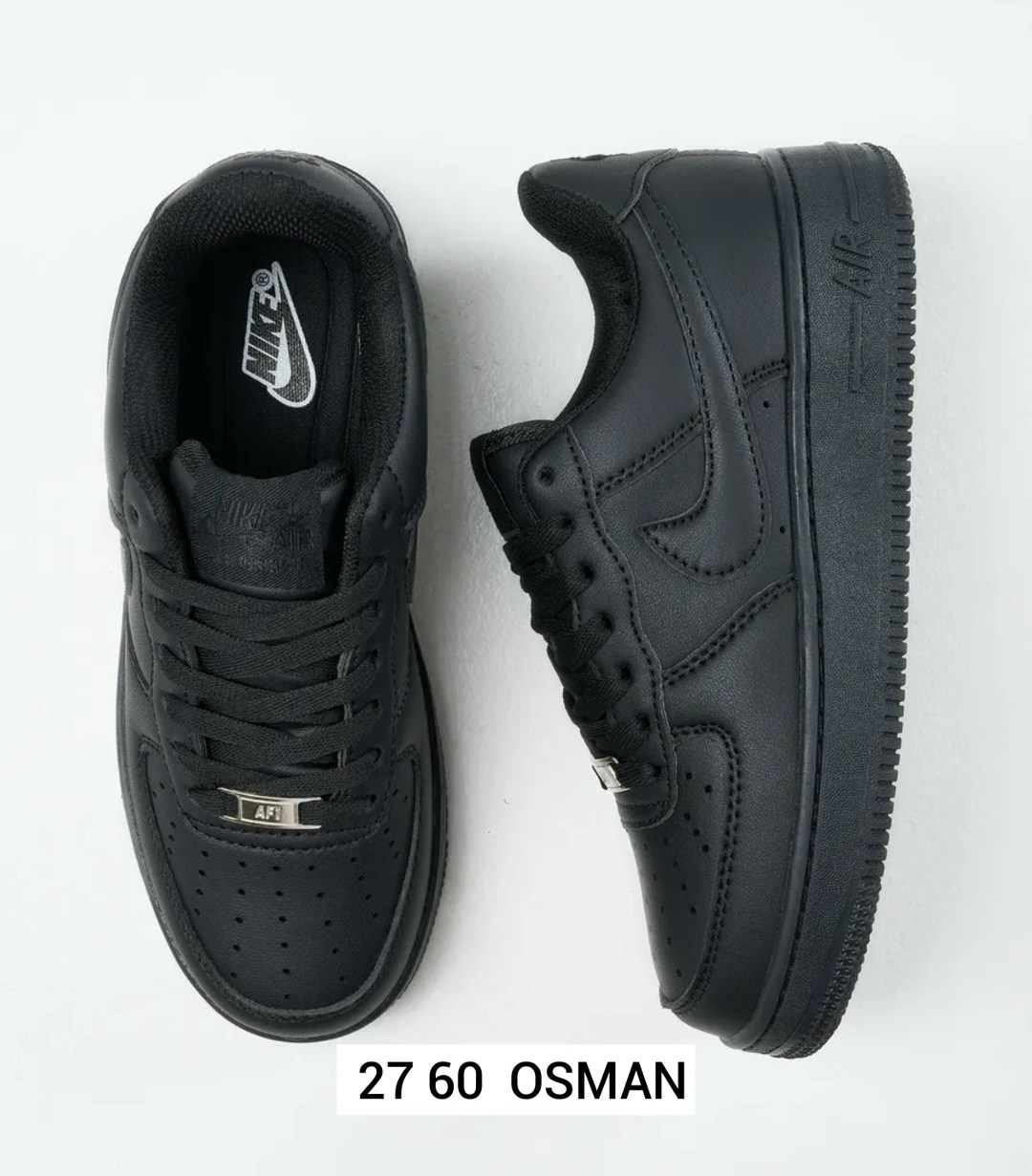 низкая повседневная  nike air force 1 для больших детей черный,nike air force 1 07,nike air force 1,nike air force 1 low black,кросcовки nike air force 1