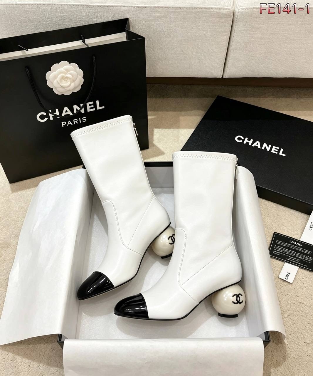 сапоги chanel,ботильоны chanel,ботинки chanel,женские ботильоны chanel,женские ботильоны chanel натуральная кожа