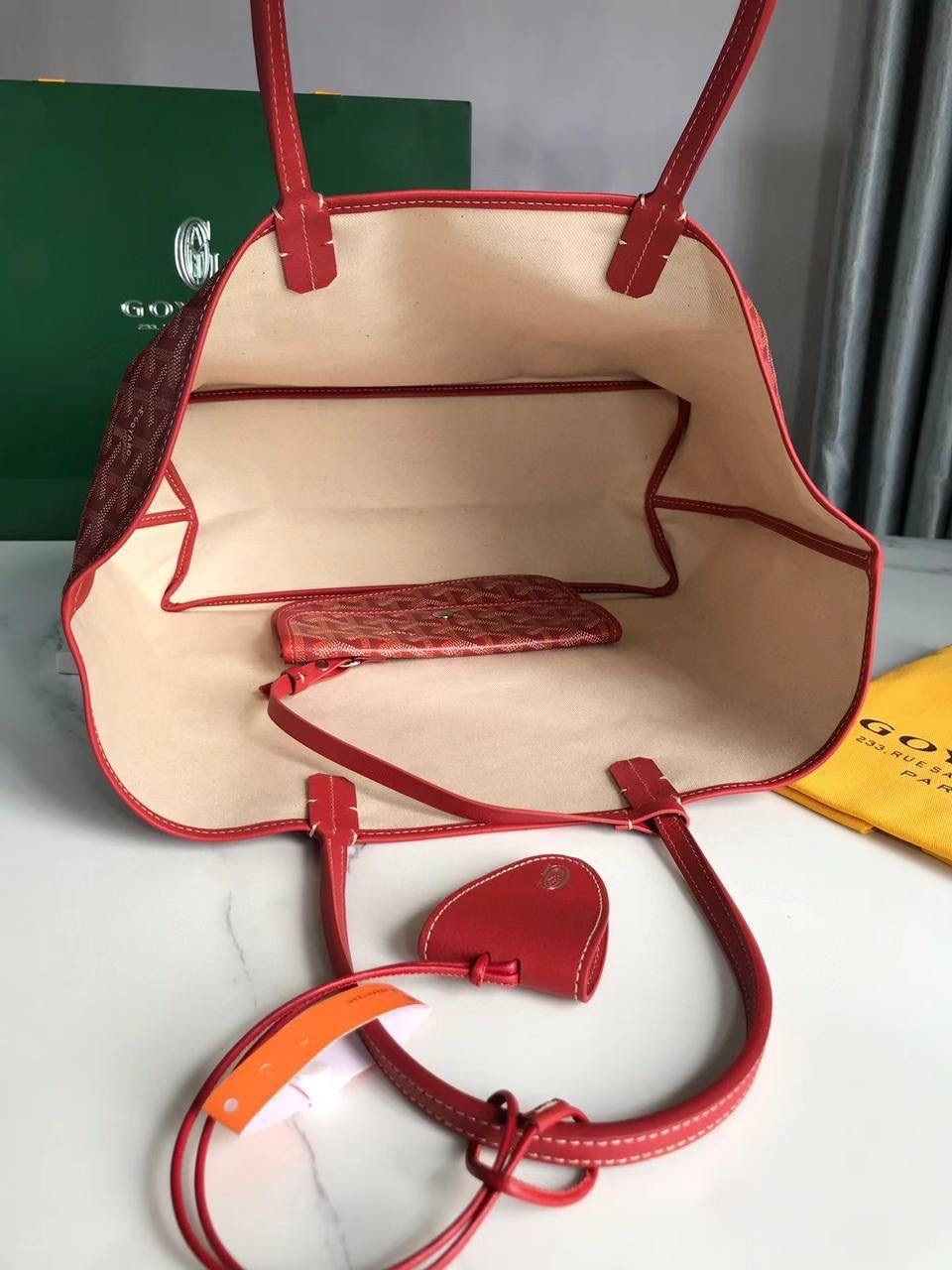 сумка красная,сумка goyard,женская сумка,сумка,модная сумка