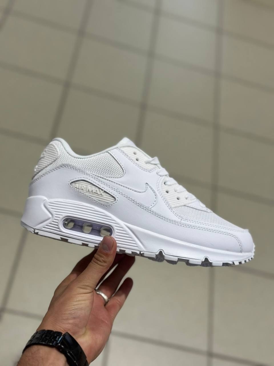кроссовки nike air max 90 белые,nike air max 90 triple white,nike air max 90 white,кроссовки,кроссовки nike air max 90