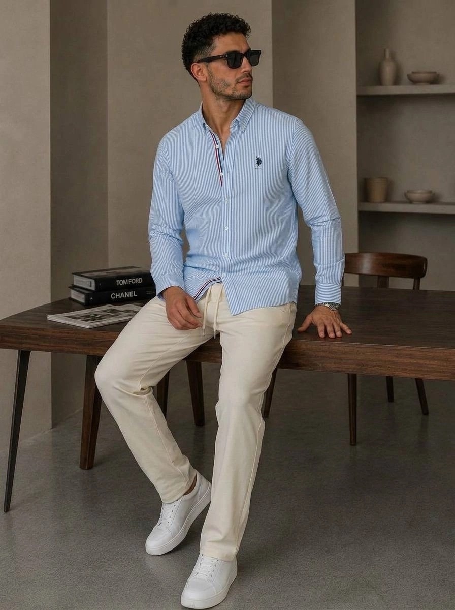 мужская мода,рубашка polo ralph lauren,ralph lauren рубашка,мужской летний костюм,повседневная рубашка