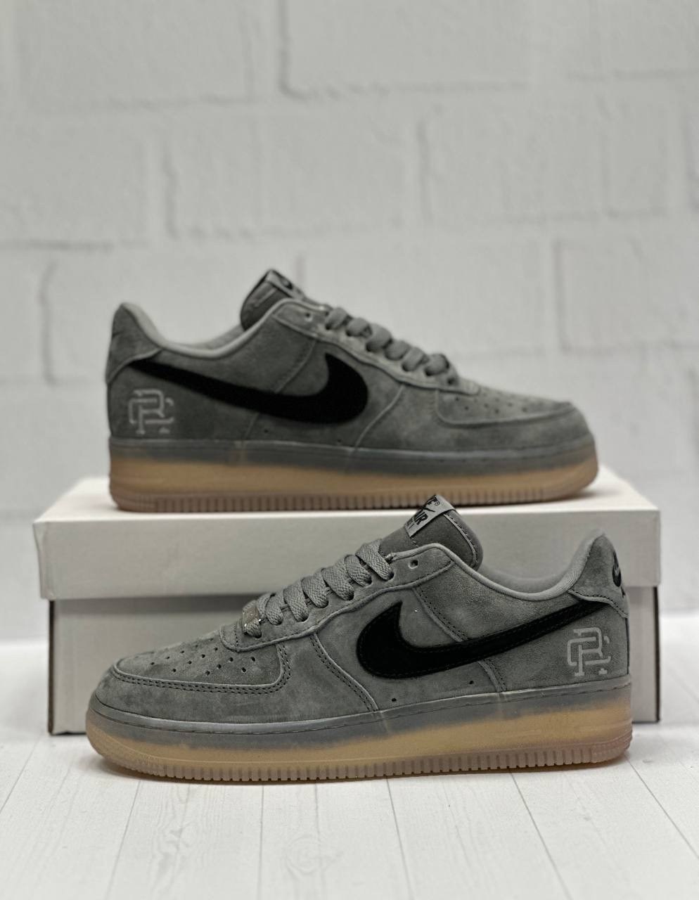 кросcовки nike air force 1,nike air force 1 low,nike air force 1 low suede dark grey,мужские nike air force 1 mid серые кроссовки,nike air force 1 low grey suede