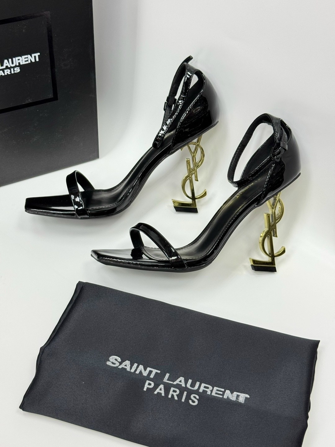 каблуки saint laurent black босоножки ysl yves saint laurent,босоножки yves saint laurent,босоножки ив сен лоран,босоножки saint laurent,босоножки ив сен лоран с каблуком