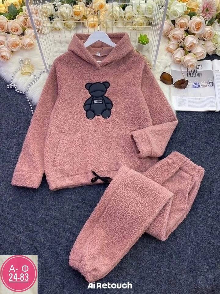 костюм женский,костюм барашка,костюм спортивный женский,костюм двойка барашек 46-56,теплый костюм женский