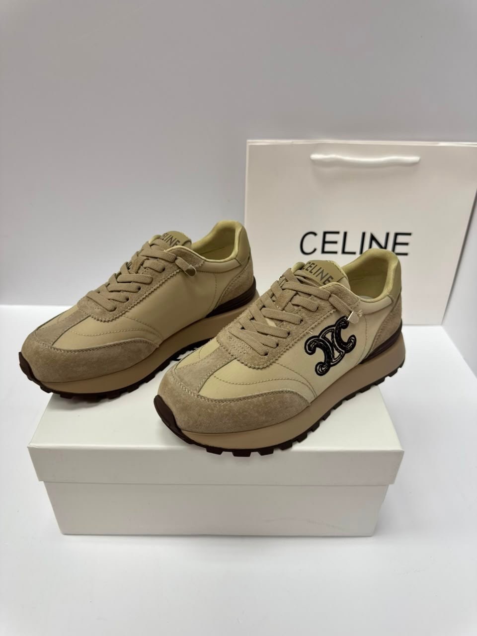 кроссовки celine,кроссовки женскиe,,кроссовки натуральные, женская
