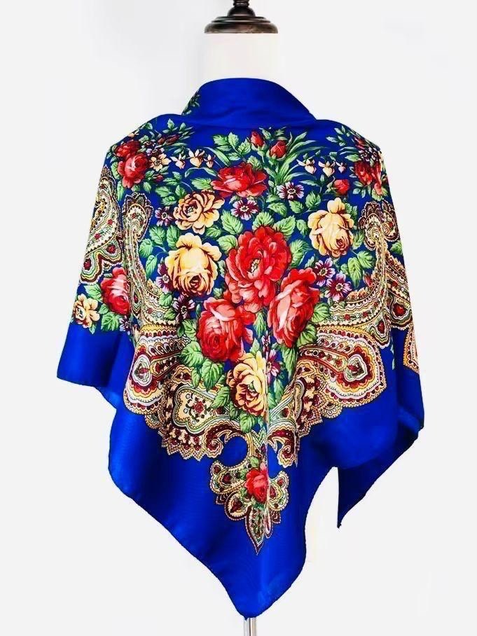 платки русские народные,женский платок,платок шерсть,платок красный,платок шаль