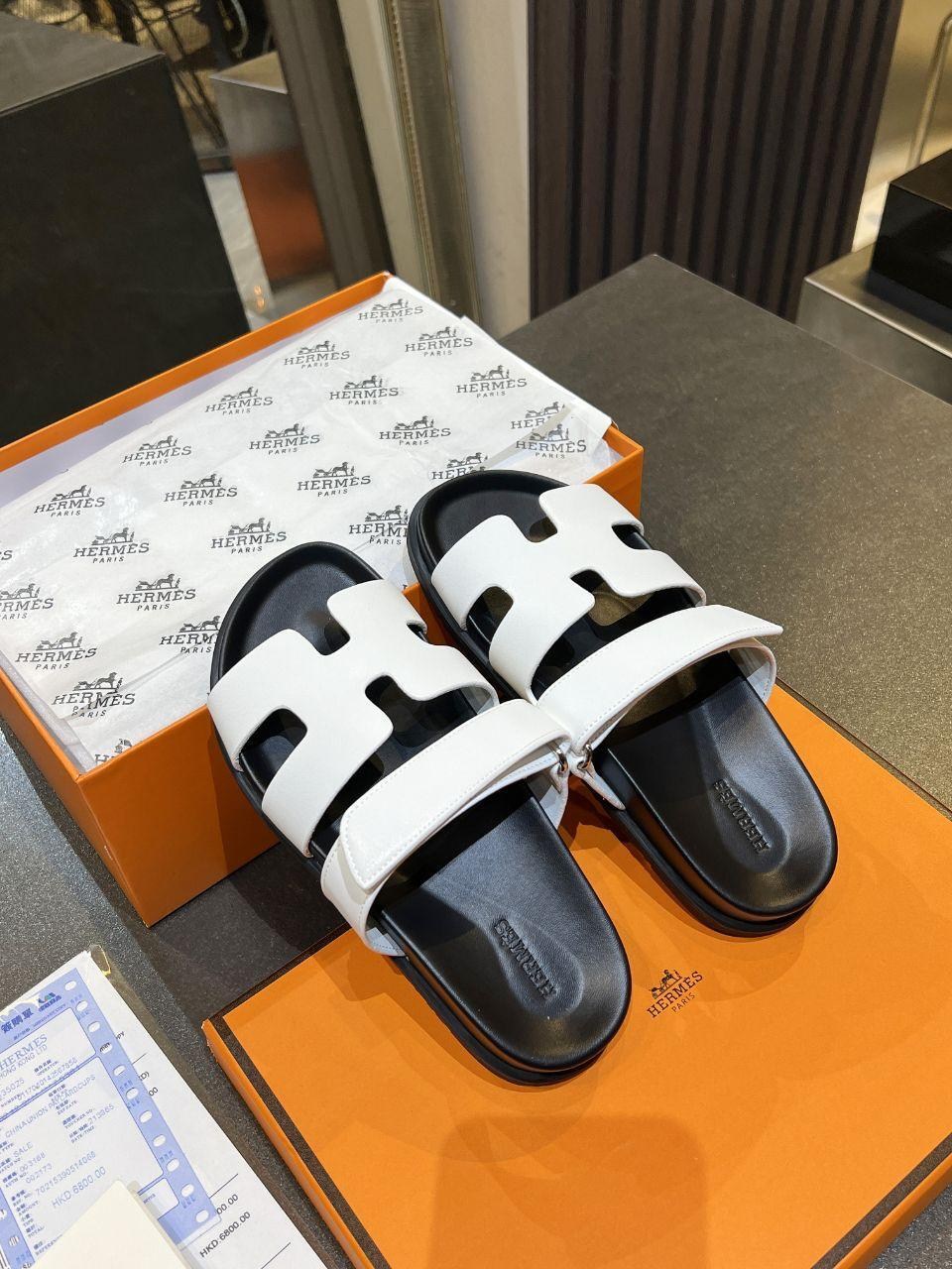 сандалии hermes,шлепки гермес белые,босоножки эрмес,шлепанцы hermes,шлепки эрмес