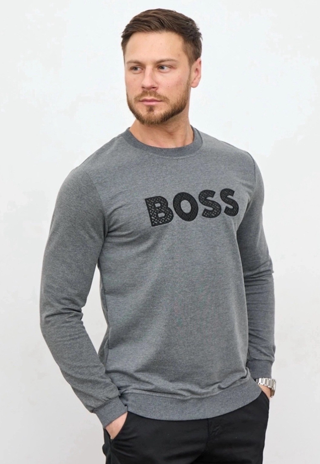 свитшот hugo boss,свитшот хуго босс мужские,свитшот мужская,стильный свитшот,мужские толстовки hugo boss