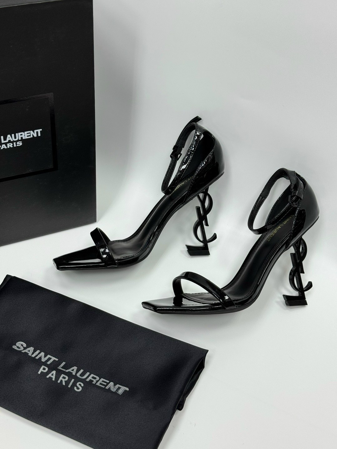 каблуки saint laurent black босоножки ysl yves saint laurent,босоножки yves saint laurent,босоножки ив сен лоран,босоножки saint laurent,босоножки ив сен лоран с каблуком