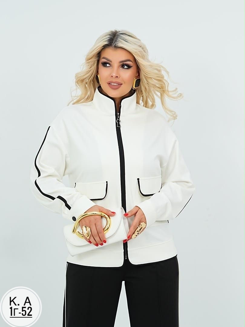 спортивный костюм больших размеров с брюками паллацо janna collection,cпортивный костюм больших размеров,спортивный костюм больших размеров спорт шик lecalolady 215861209,женские костюмы,костюм двойка