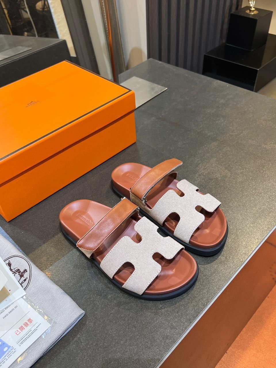 мужские шлепки эрмес,шлепанцы hermes,,шлепанцы hermes оранжевые,сандалии hermes