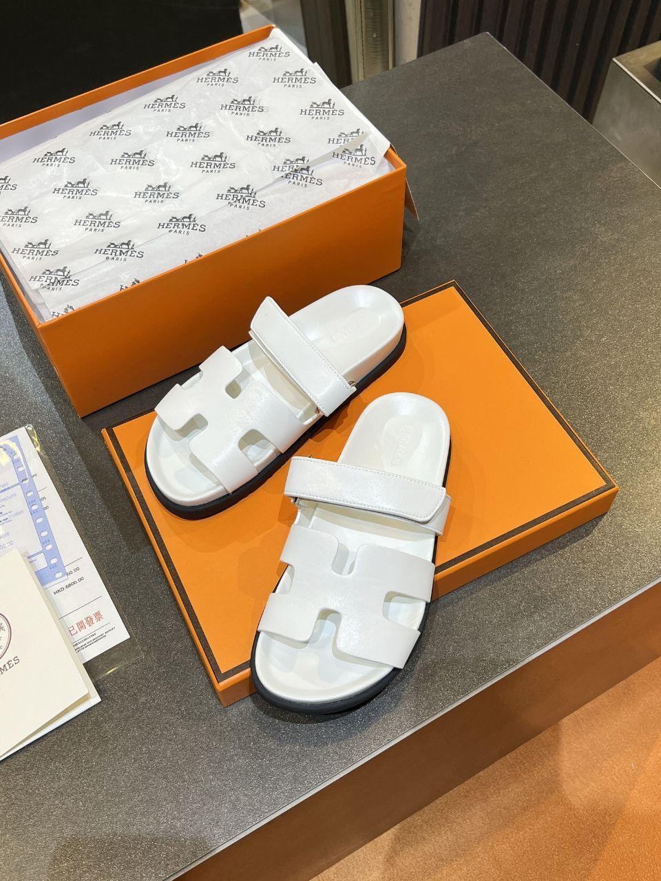 сандалии hermes,шлепки гермес белые,босоножки эрмес,шлепанцы hermes,шлепки эрмес