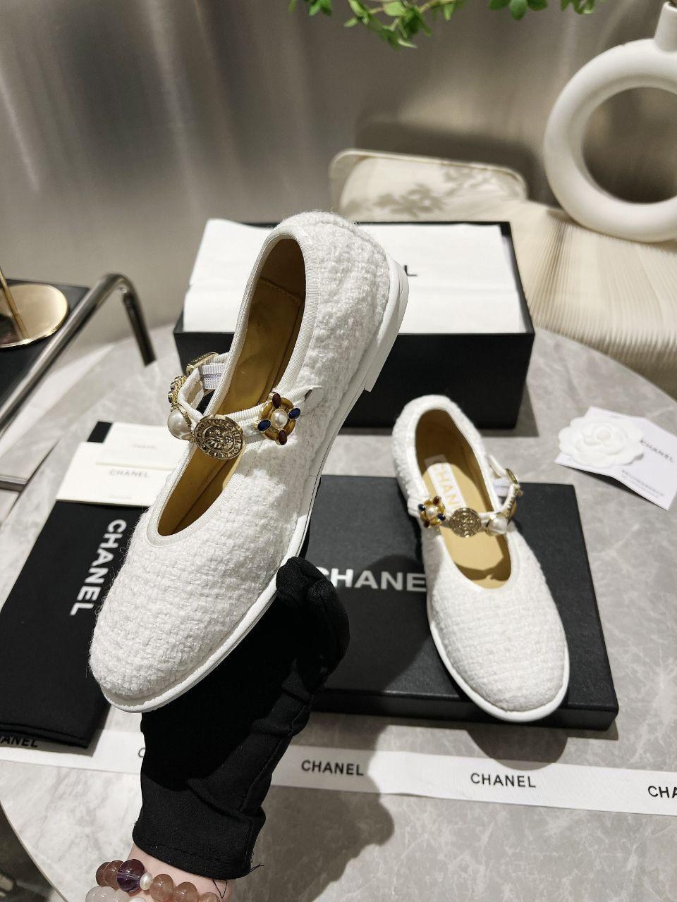 туфли chanel,chanel балетки,балетки шанель,балетки chanel твид,модная женская