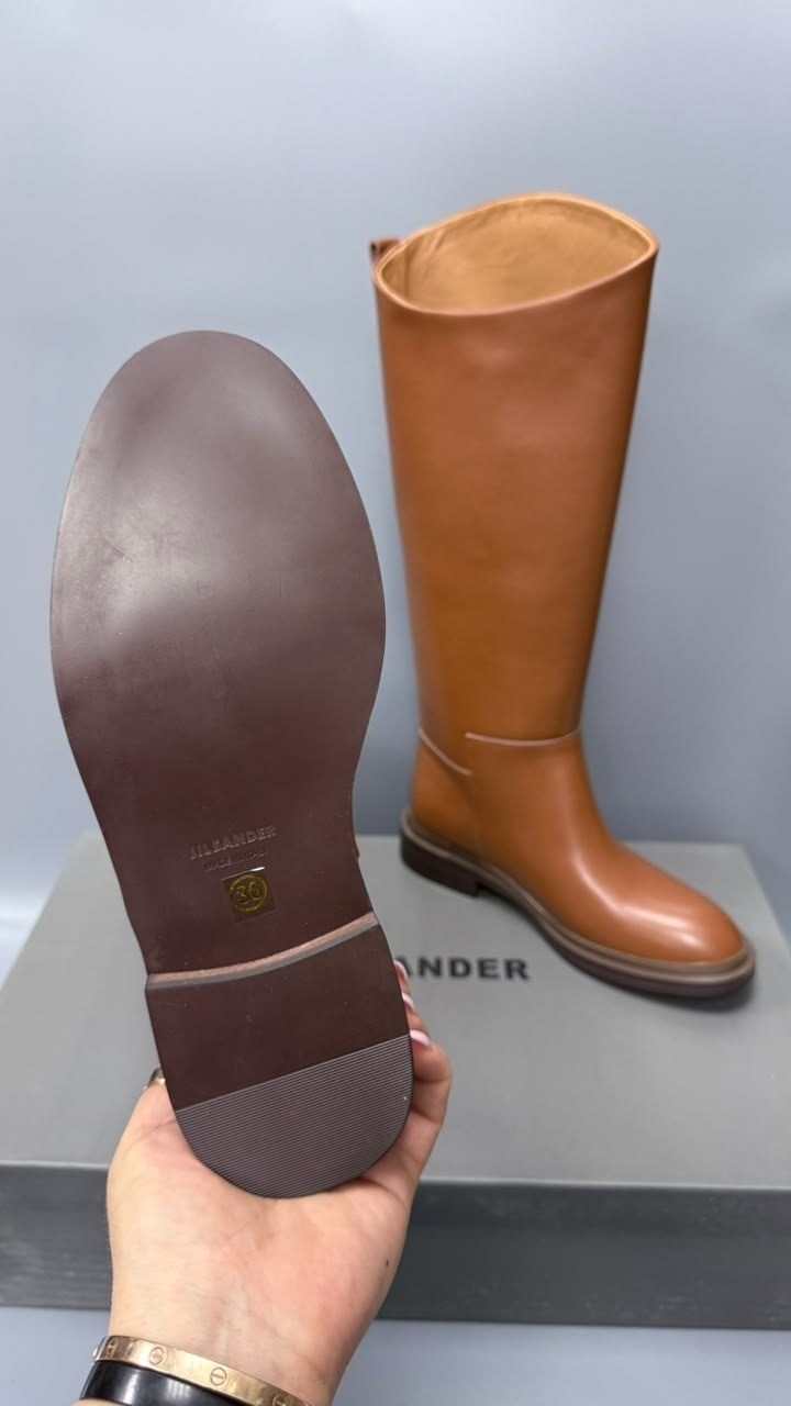 сапоги hermes,женские сапоги,кожаные сапоги,hermes женские кожаные сапоги premium brown,женские кожаные сапоги