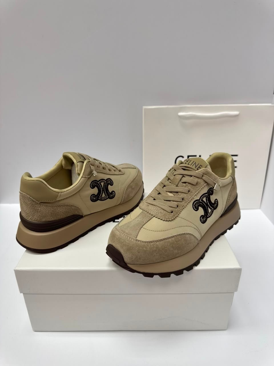 кроссовки celine,кроссовки женскиe,,кроссовки натуральные, женская