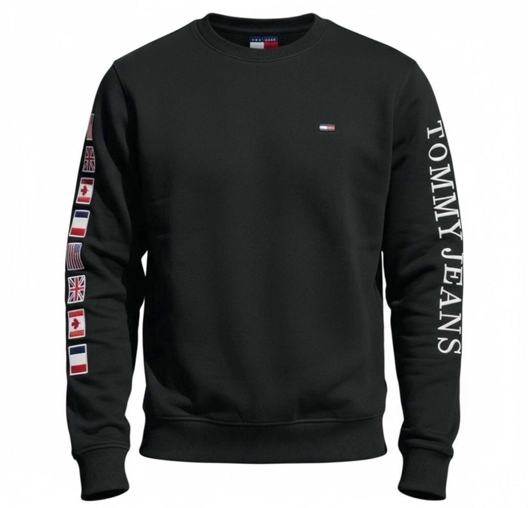 свитшот tommy hilfiger,свитшот мужской tommy hilfiger,свитшот мужская,мужская мода,tommy hilfiger свитшот черный