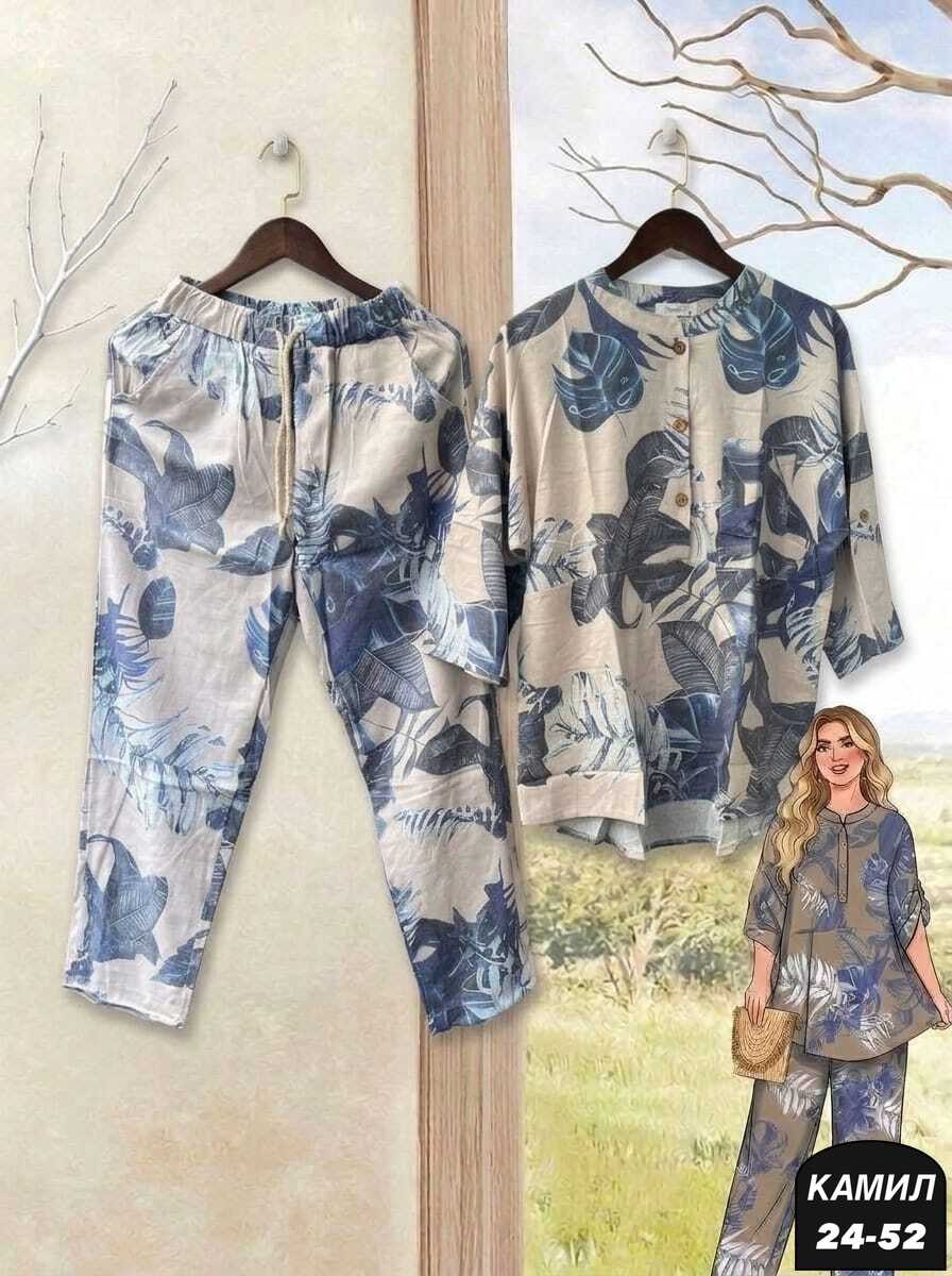 костюм женский,летние костюмы,костюм для женщин,стильные костюмы,брюки комплект