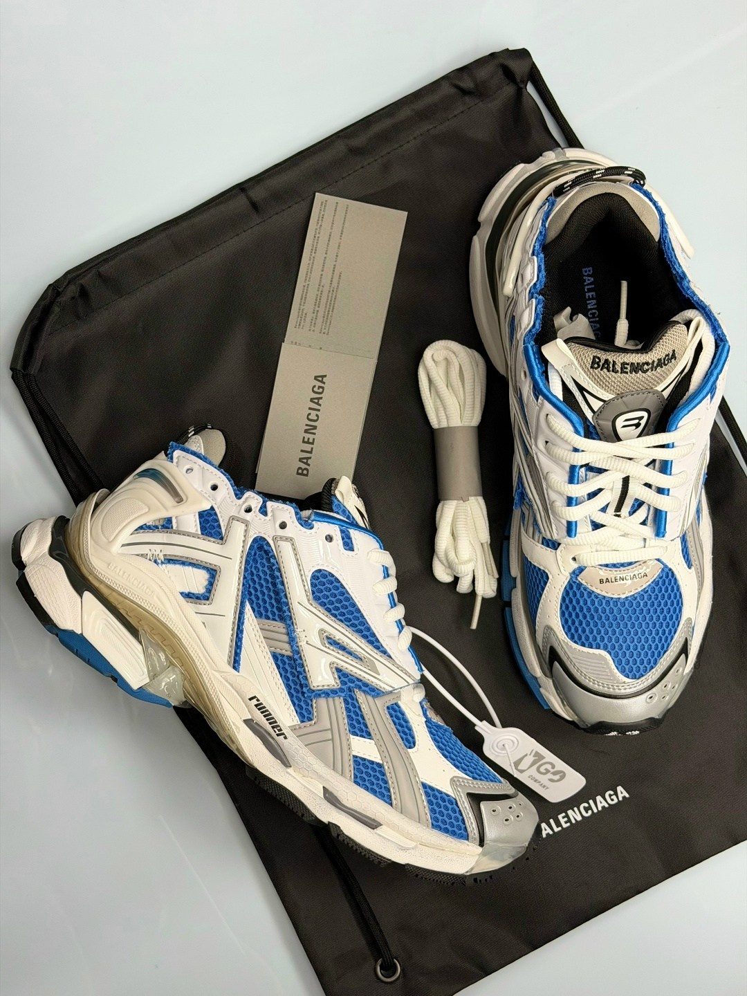 кроссовки balenciaga runner,кроссовки balenciaga,беговые кроссовки balenciaga синий,женские кроссовки balenciaga,кроссовки balenciaga runner серый/синий
