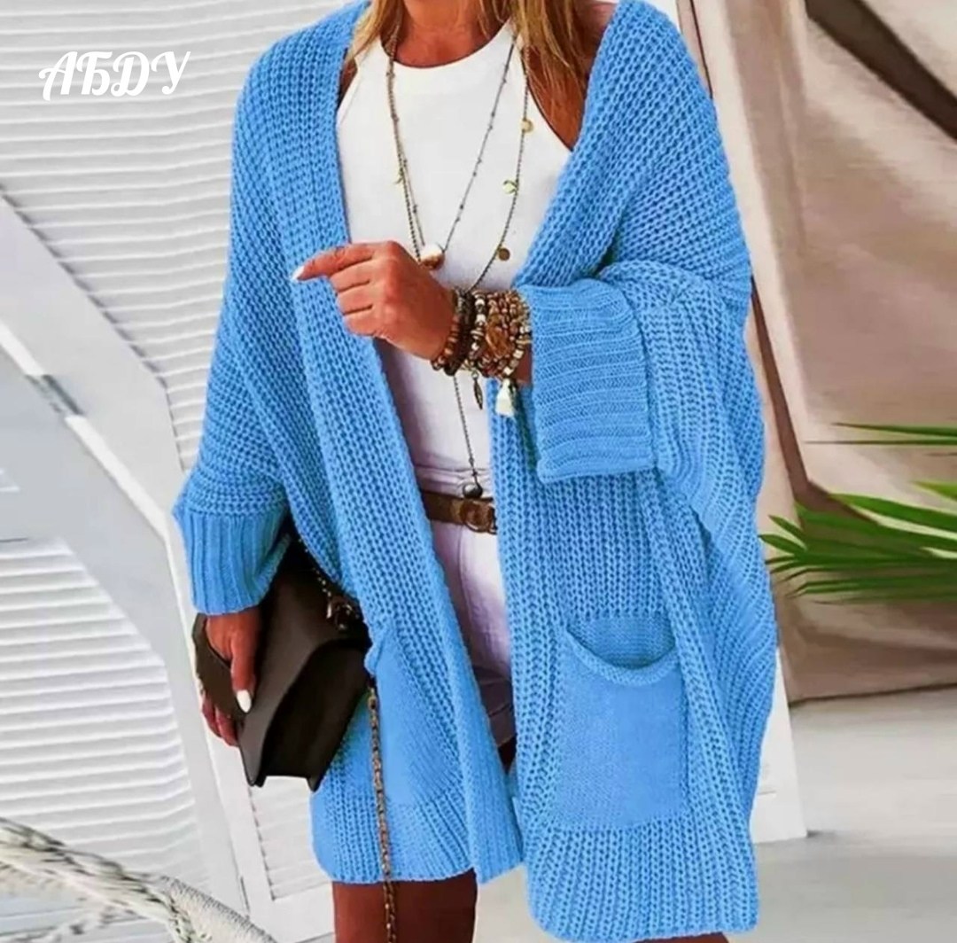 кардиган длинный вязаный oversize bonisha,кардиган длинный вязаный oversize,сиреневый кардиган,кардиган женский,кардиган женский длинный с карманами