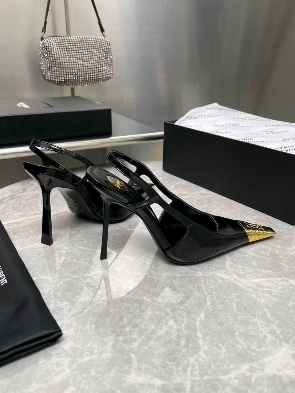 туфли yves saint laurent,туфли saint laurent,женские туфли на высоком каблуке с острым носком,,туфли лодочки женские
