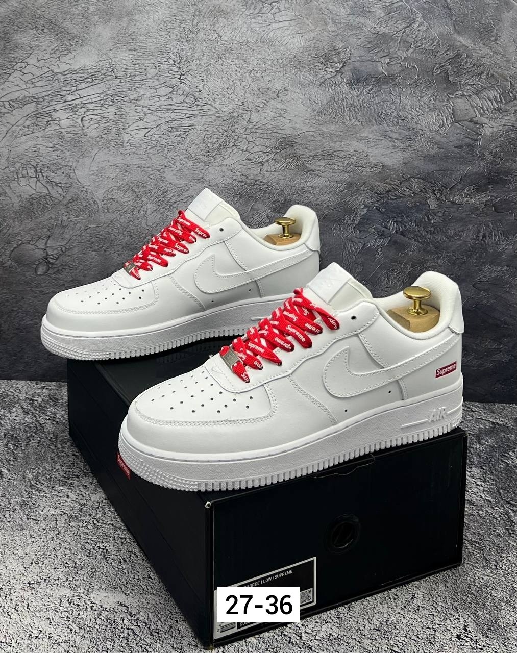 nike air force 1 low supreme white,nike air force 1 supreme,кроссовки,кроссовки nike air force 1 supreme,спортивная