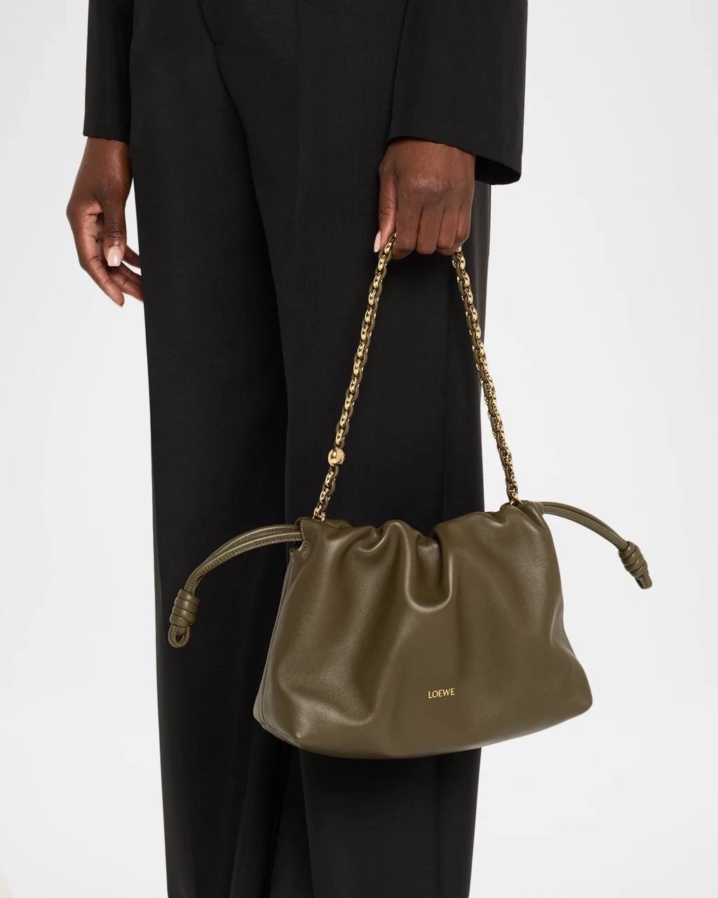 сумка,сумка loewe,коричневая кожаная сумка через плечо,кожаная сумка,женская сумка