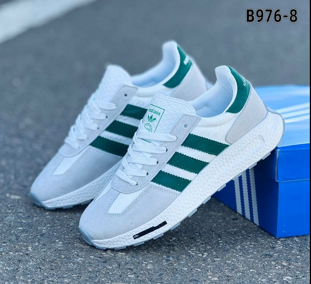 кроссовки adidas,кроссовки adidas retropy,кроссовки мужские adidas,кроссовки,кроссовки адидас белые с зеленым