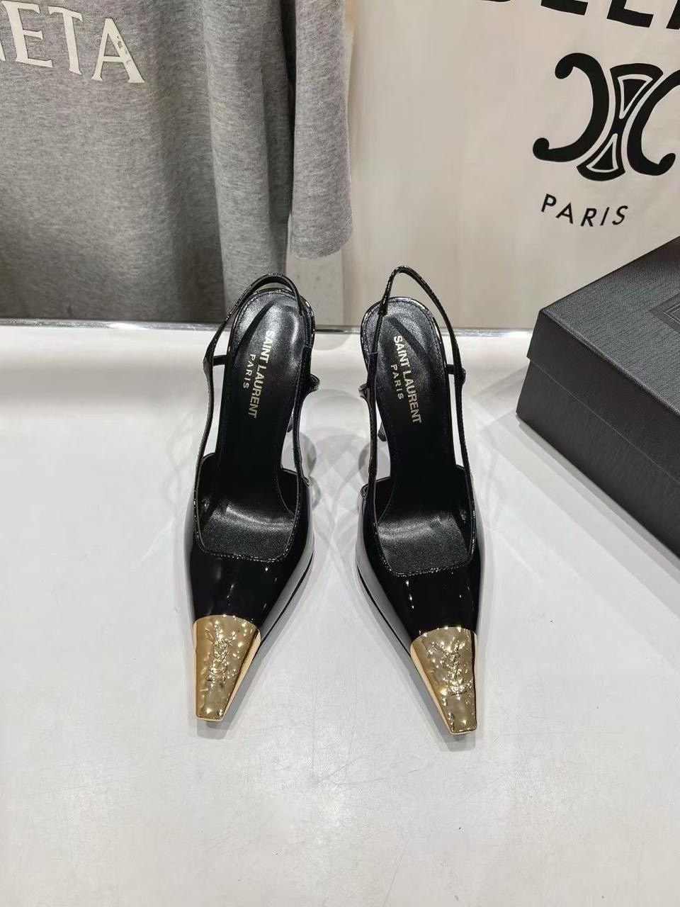 туфли yves saint laurent,туфли saint laurent,женские туфли на высоком каблуке с острым носком,,туфли лодочки женские