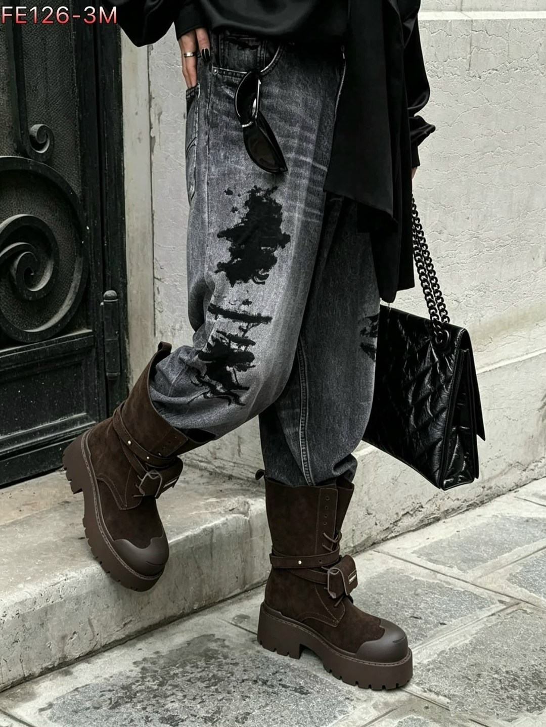 ботинки balenciaga,ботинки осенние balenciaga,женские ботинки,стильные ботинки,ботинки осенние balenciaga premium shoes