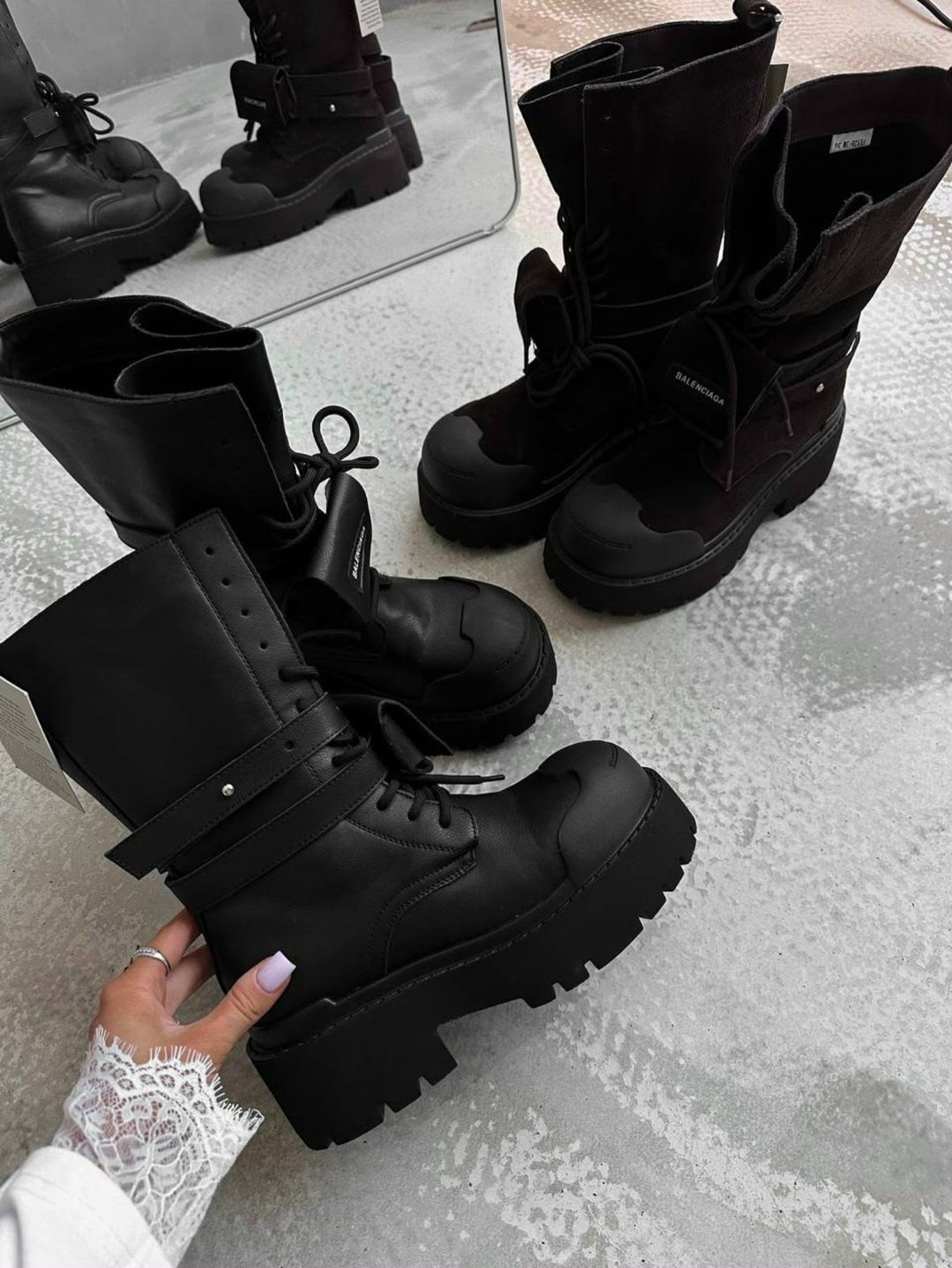 ,женские ботинки,ботинки balenciaga, женская зимняя,женские сапоги
