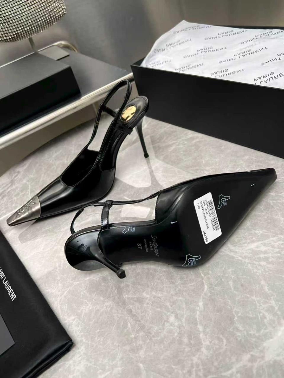 туфли yves saint laurent,туфли saint laurent,женские туфли на высоком каблуке с острым носком,,туфли лодочки женские