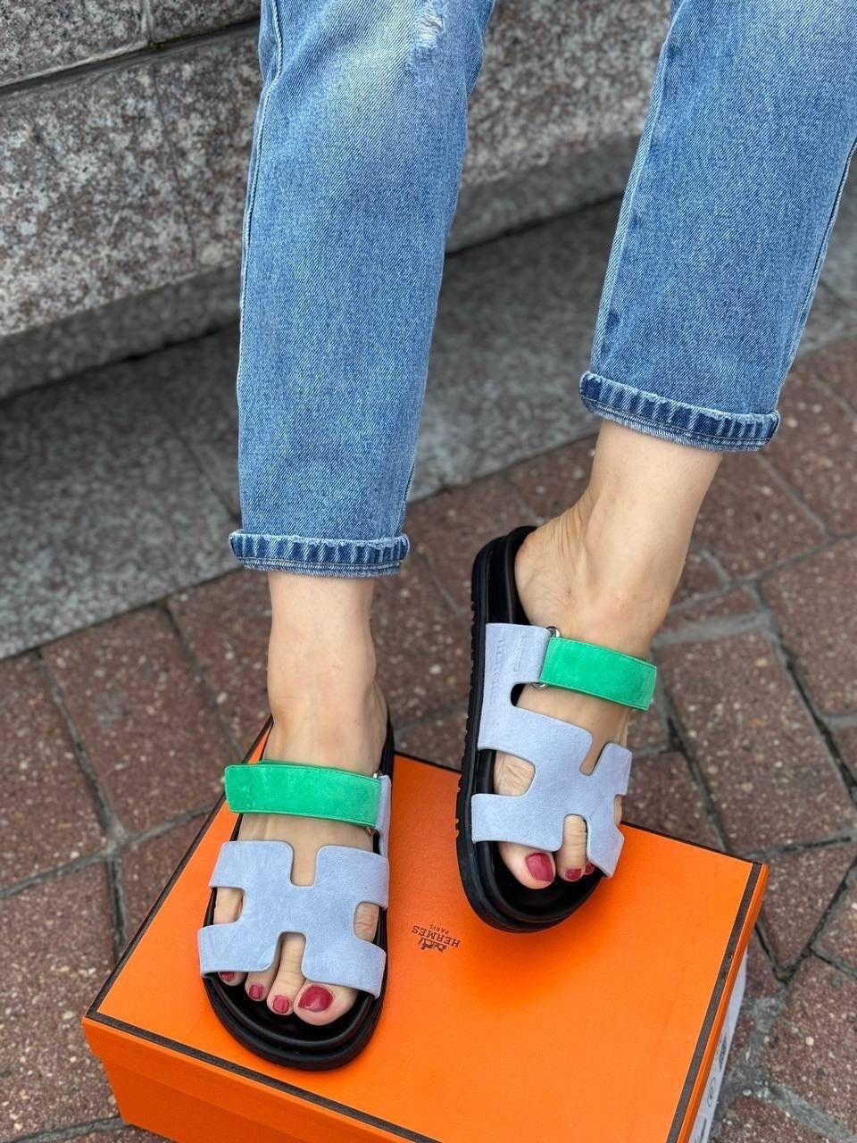 шлепки hermes женские,шлепанцы женские,сандалии hermes,,женские сандалии