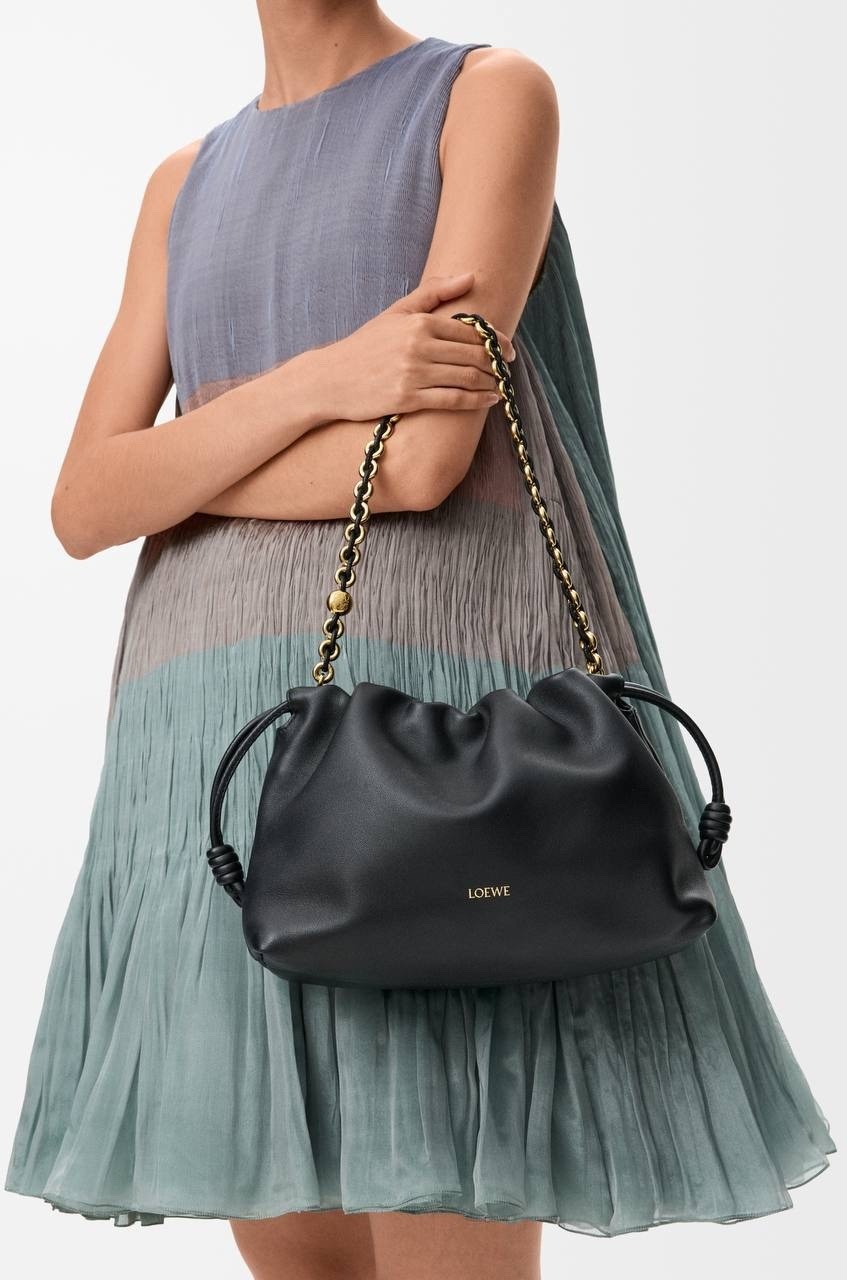 сумка,сумка loewe,коричневая кожаная сумка через плечо,кожаная сумка,женская сумка