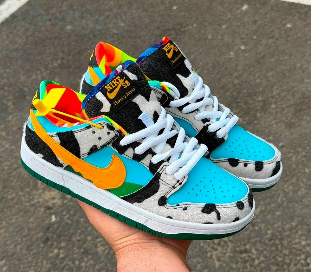 кроссовки nike sb dunk low,nike sb dunk low ben jerry's chunky dunk,nike chunky dunky,кроссовки,dunk low nike