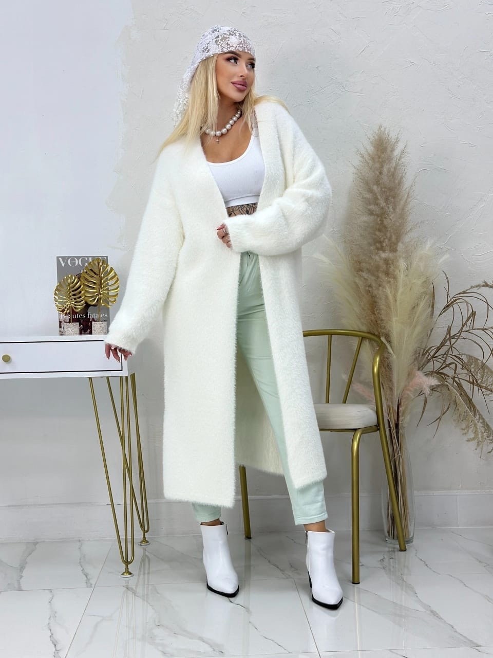 кардиган удлинение chuvyshop,кардиган белый,кардиган длинный,кардиган,кардиган женский белый