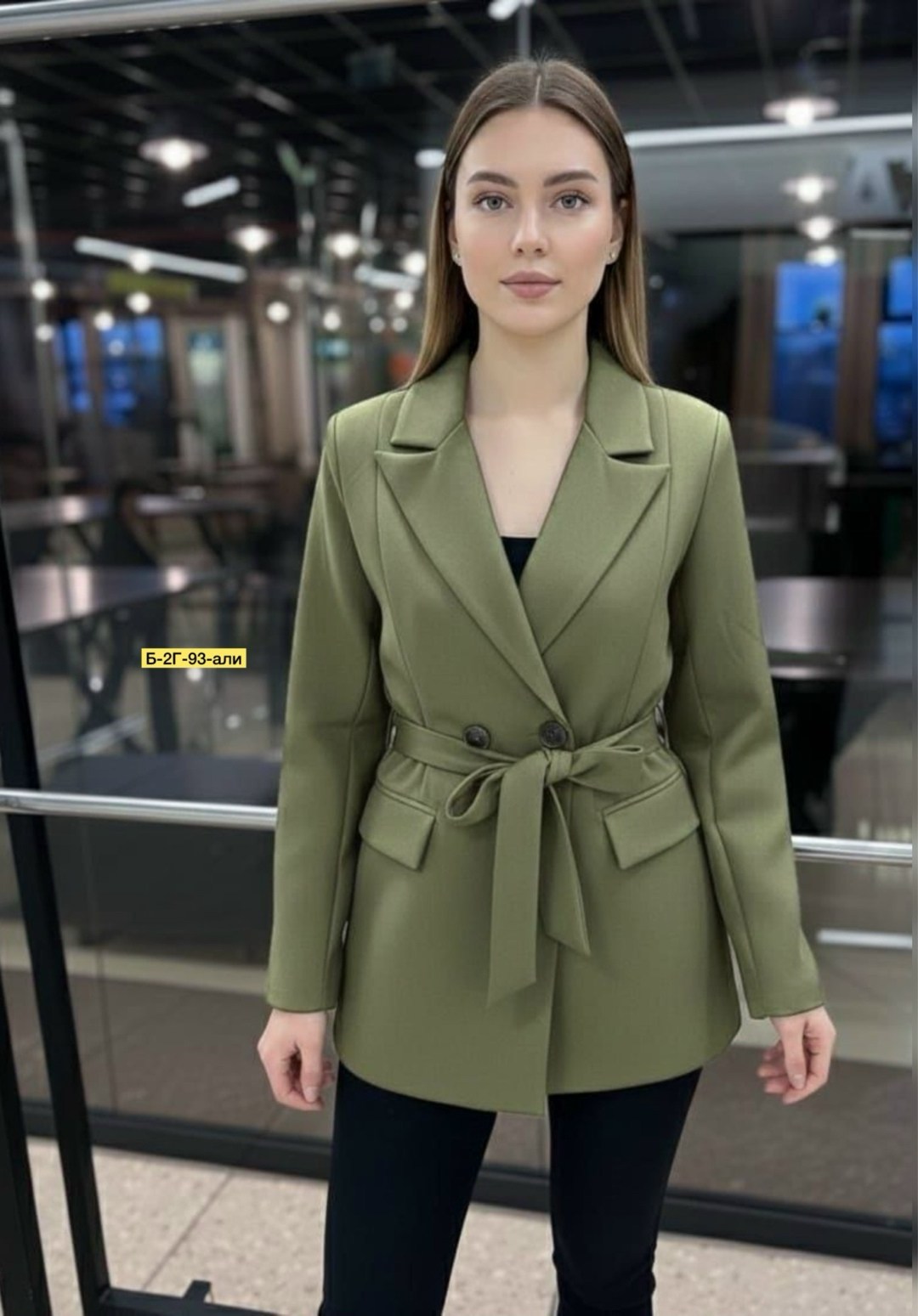женский пиджак,пиджак прямой grace collection,пиджак,пиджак и жакет,жакет с поясом