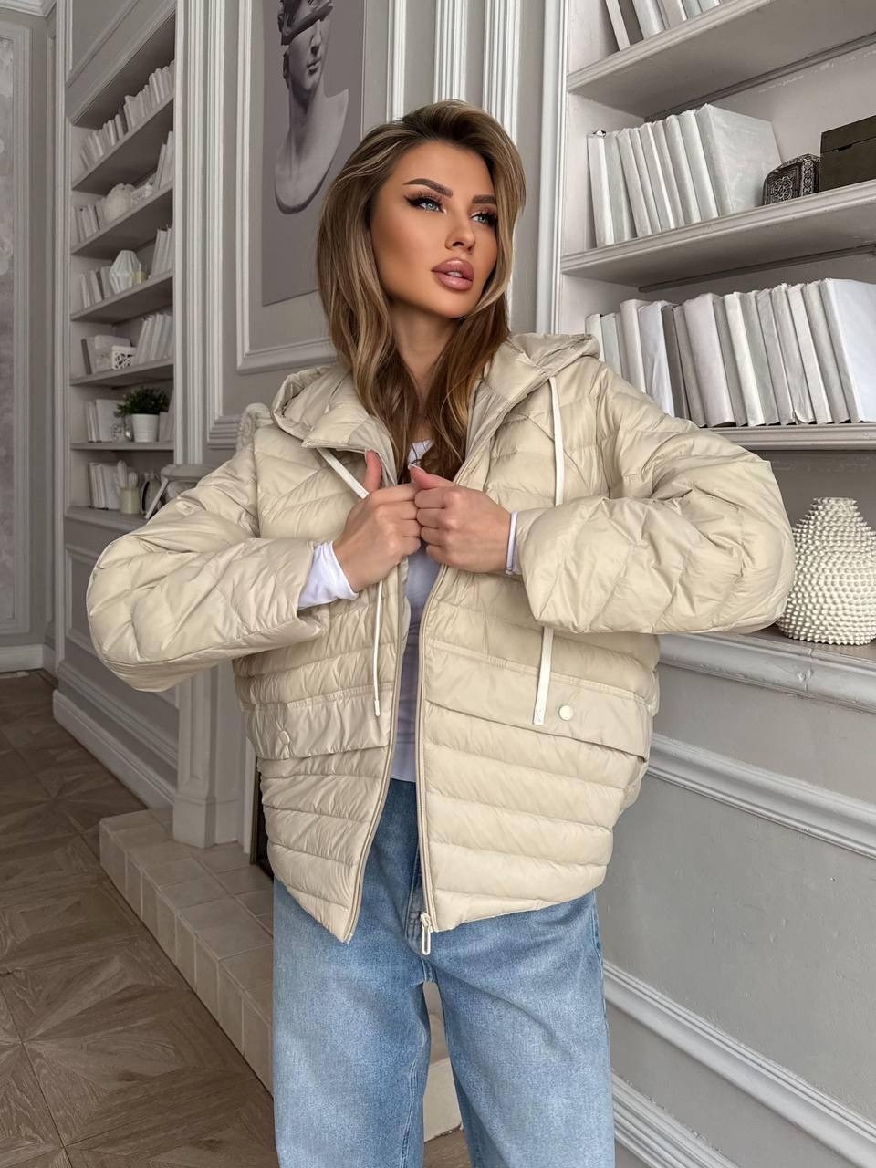 куртка женская,куртка zara puffer crop бежевая,куртка,куртка демисезонная,стильная куртка