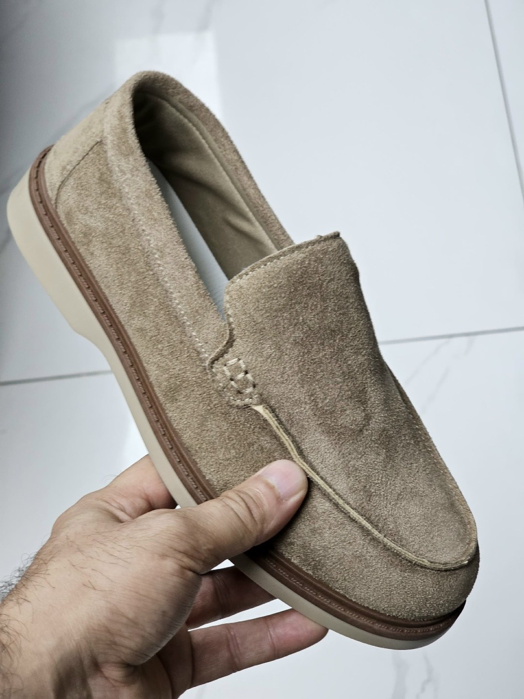 лоферы из натуральной замши loro piana premium shoes,,лоферы loro piana,лоферы женские замшевые,лоферы замшевые