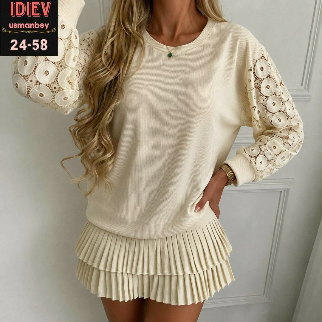 женские кофты,кофта,кофта для женщин,кофта с кружевными рукавами,кофта с гипюром