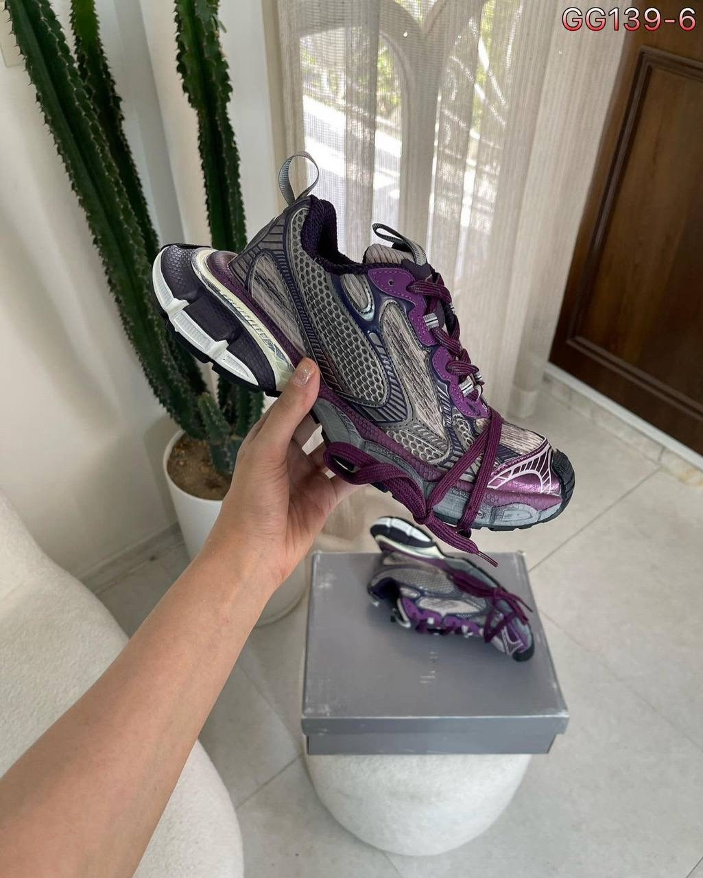 кроссовки женские balenciaga,balenciaga кроссовки,женские кроссовки balenciaga premium purple,кроссовки balenciaga 3xl,кроссовки balenciaga 3 xl