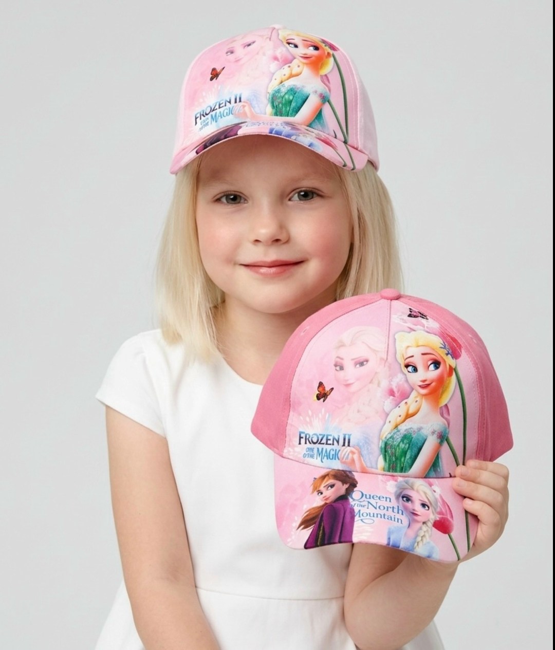бейсболка disney холодное сердце,кепка для девочек,кепка детская для девочки,кепка хлопок,бейсболка холодное сердце
