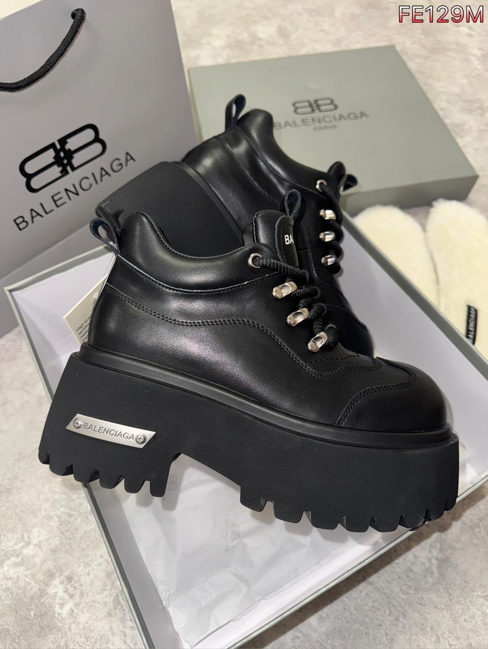 ,ботинки balenciaga,ботинки на низкой подошве, женская,ботинки на платформе