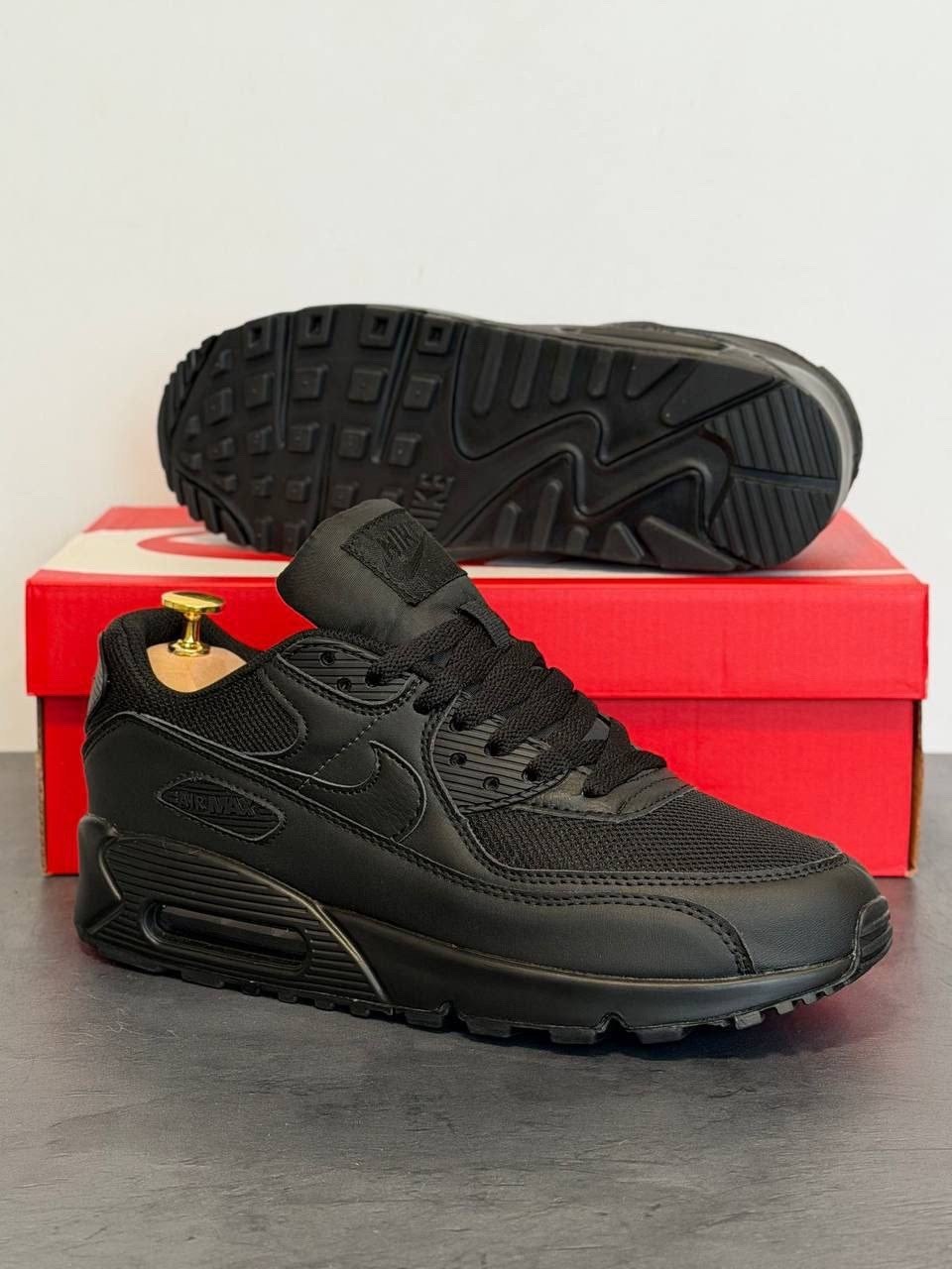 кроссовки nike air max 90 кожаные черные,кроссовки мужские nike air max 90,кроссовки nike air max 90,кроссовки nike air max,черные кроссовки nike air max 90