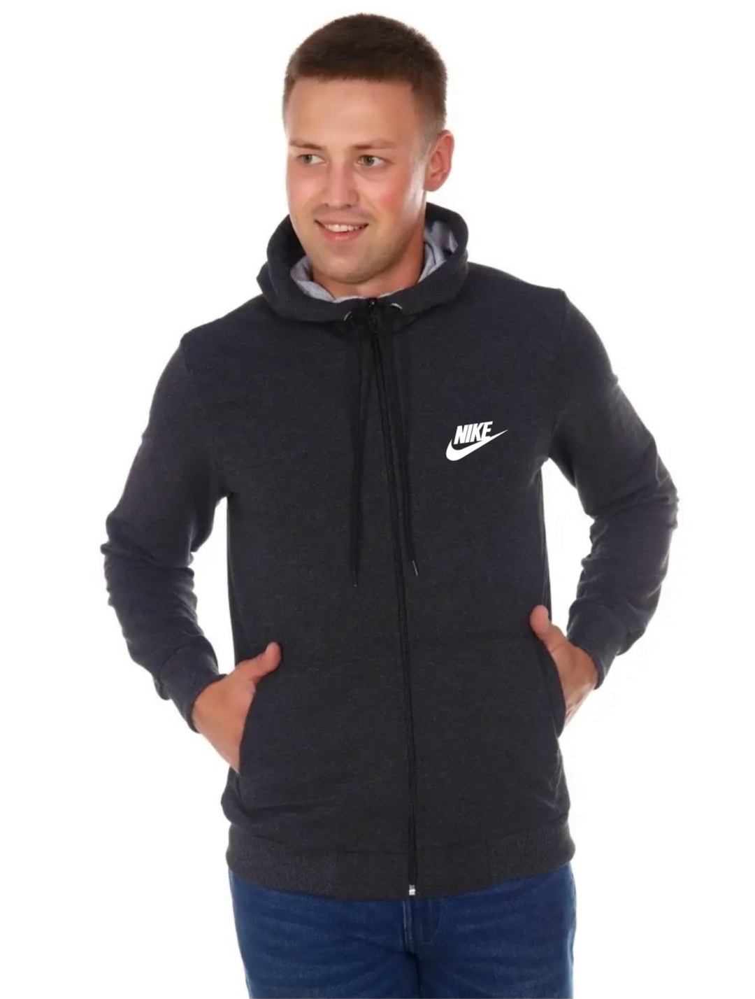 мужская толстовка,nike swoosh hoodie белая,толстовка белая,толстовка с капюшоном,толстовка тонкая