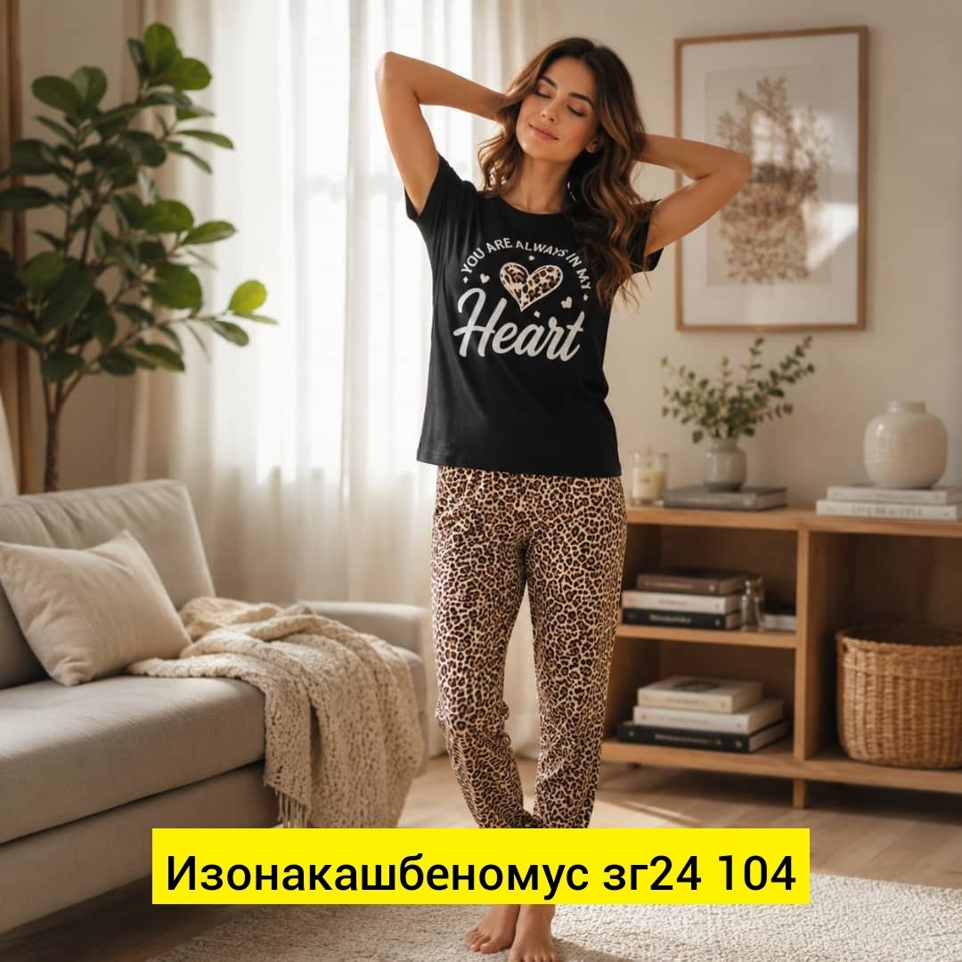 пижама женская,пижама женская с брюками,пижама женская штаны,пижама с брюками хлопок,пижама с брюками