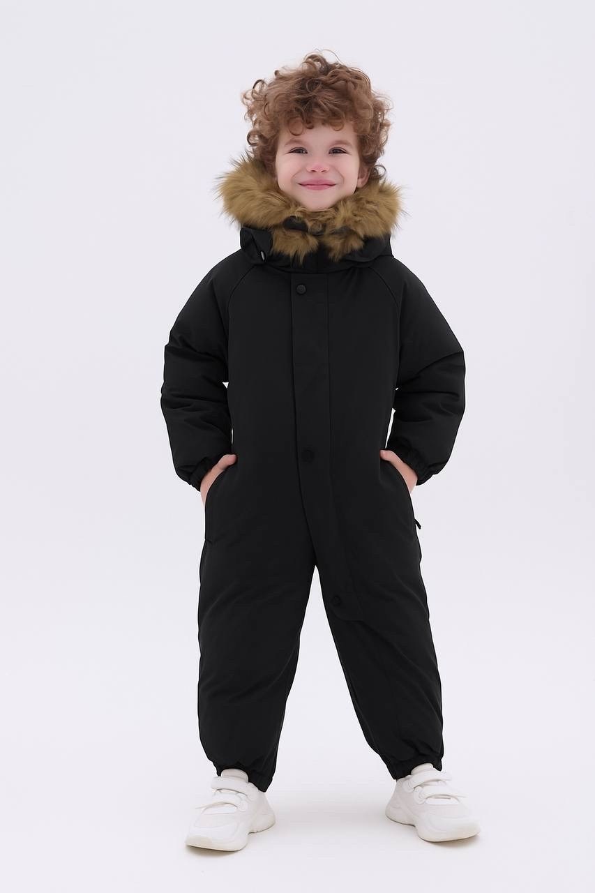 утепленный детский зимний комбинезон joyful wear,утепленный детский зимний комбинезон vifa,утепленный детский зимний комбинезон joyful wear цвет графит,детский комбинезон зимний,комбинезон зимний